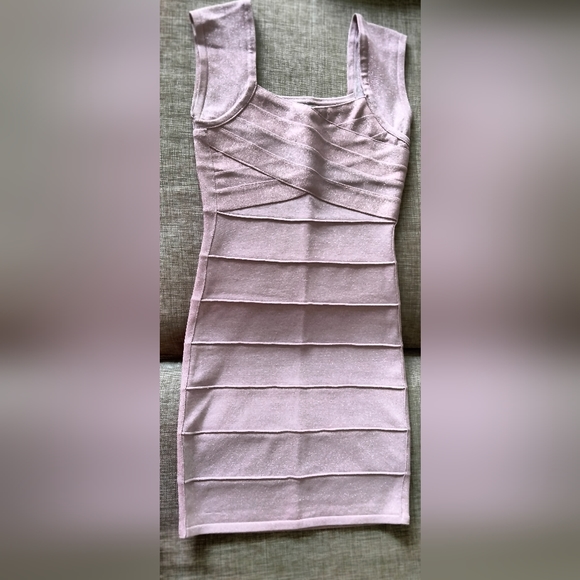 Forever 21 Shimmering/Sparkling Pink Dress Size S - Picture 3 of 5